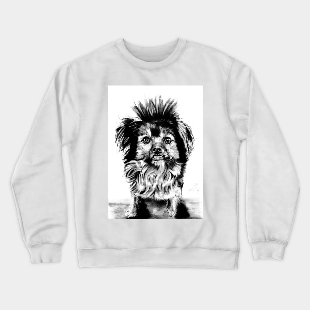 Kobi the wonder dog Crewneck Sweatshirt by AllansArts